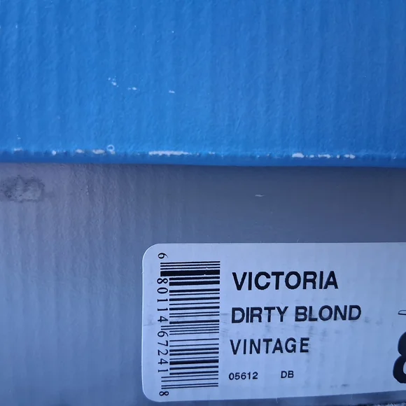 Candie's Victoria Dirty Blonde Heeled Boots - Picture 4 of 6